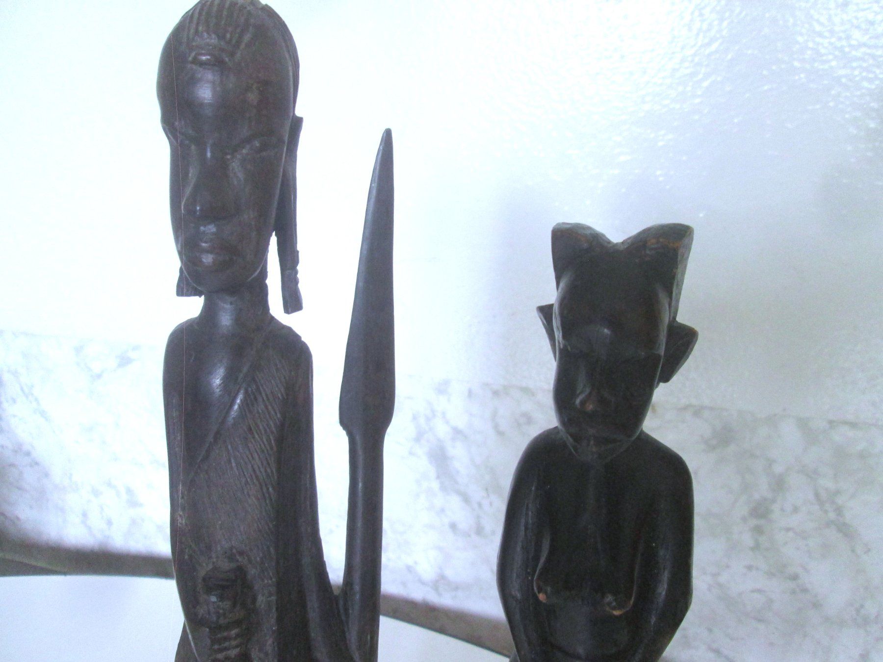 Statuette: 2 Holzfiguren – Usato da Sementina venduto da babucia 1