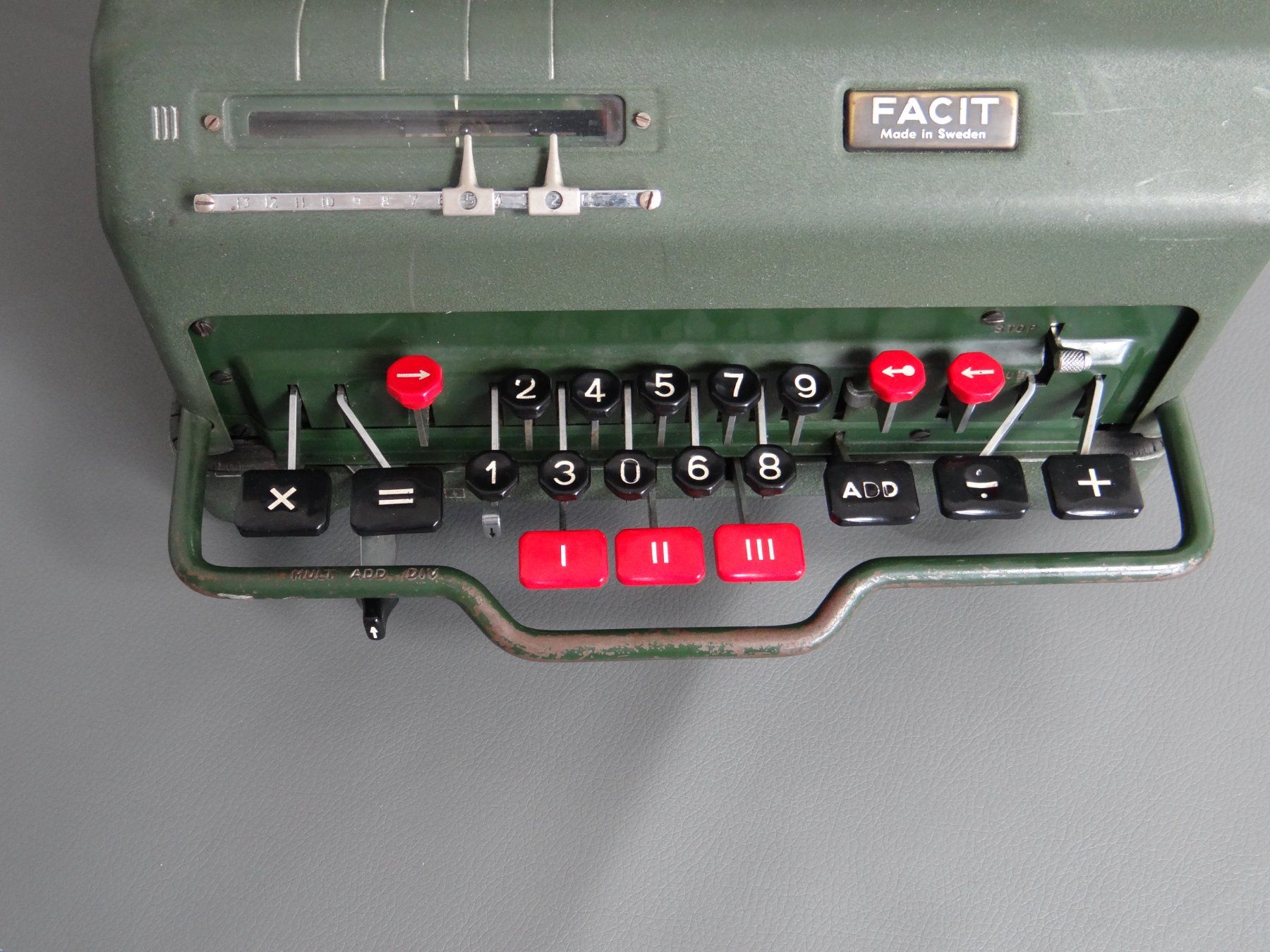Toutes les machines: FACIT ESA-01 Rechnungsmaschine – D'occasion à Bettwiesen par Woogie9000 2