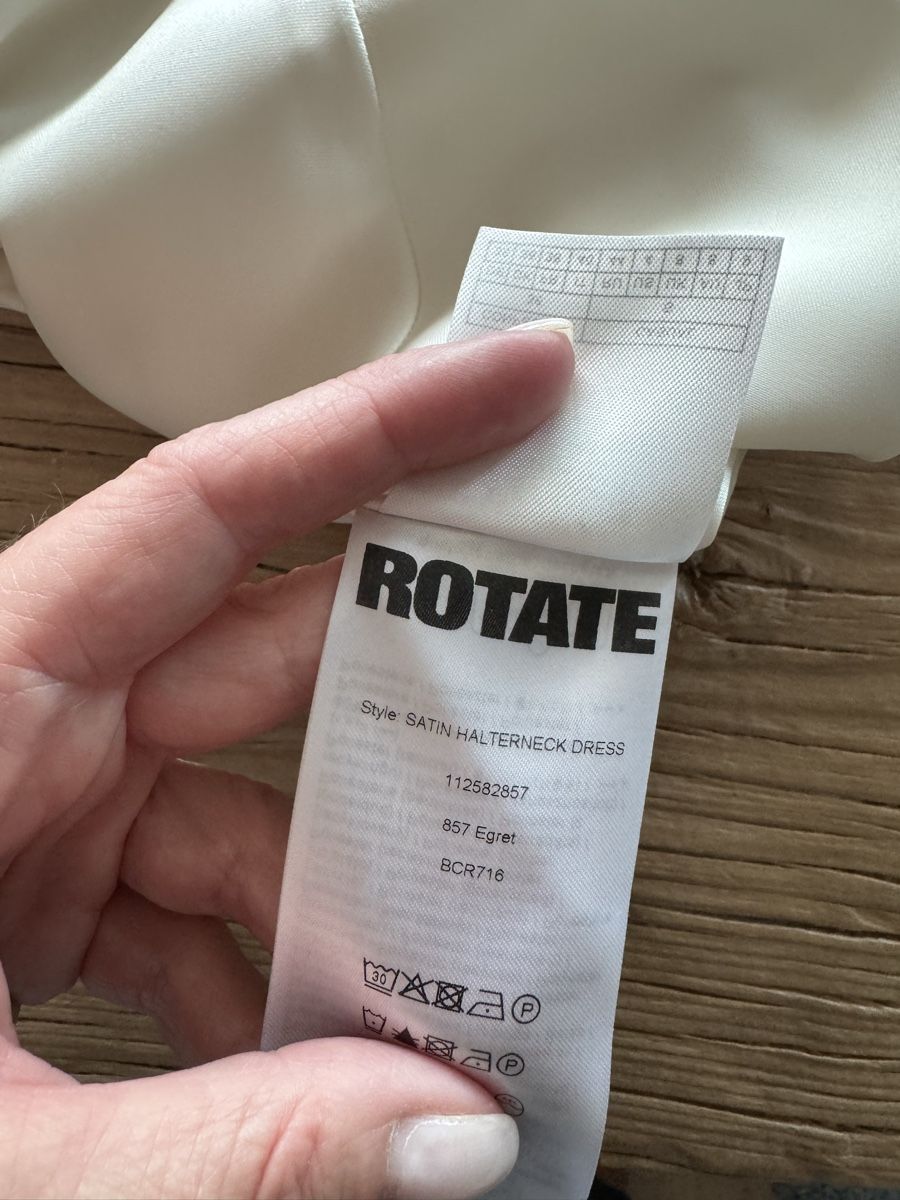 Vestiti: Rotate Halterneck Satin Dress – Usato da Altendorf venduto da n.langenbach 3