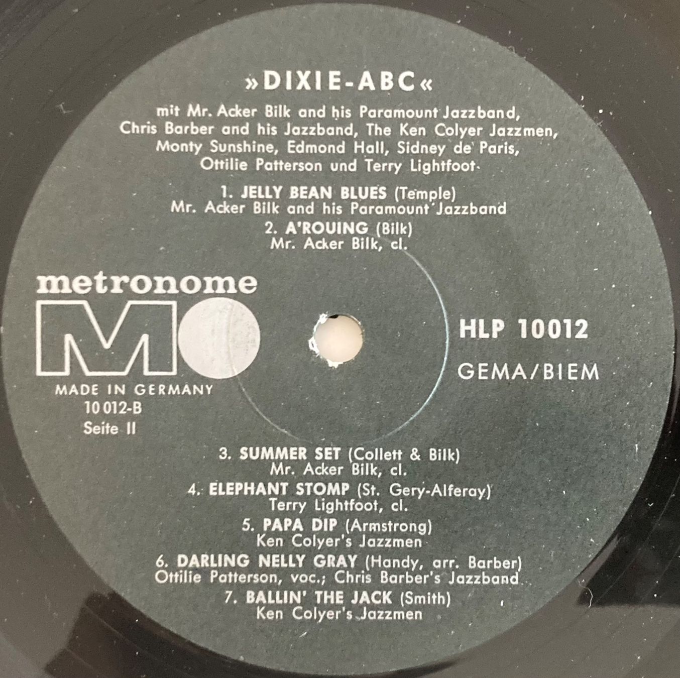 Dischi in vinile: DIVERS ARTISTES - DIXIE-ABC – Usato da Poliez-Pittet venduto da Newtown-Records 2