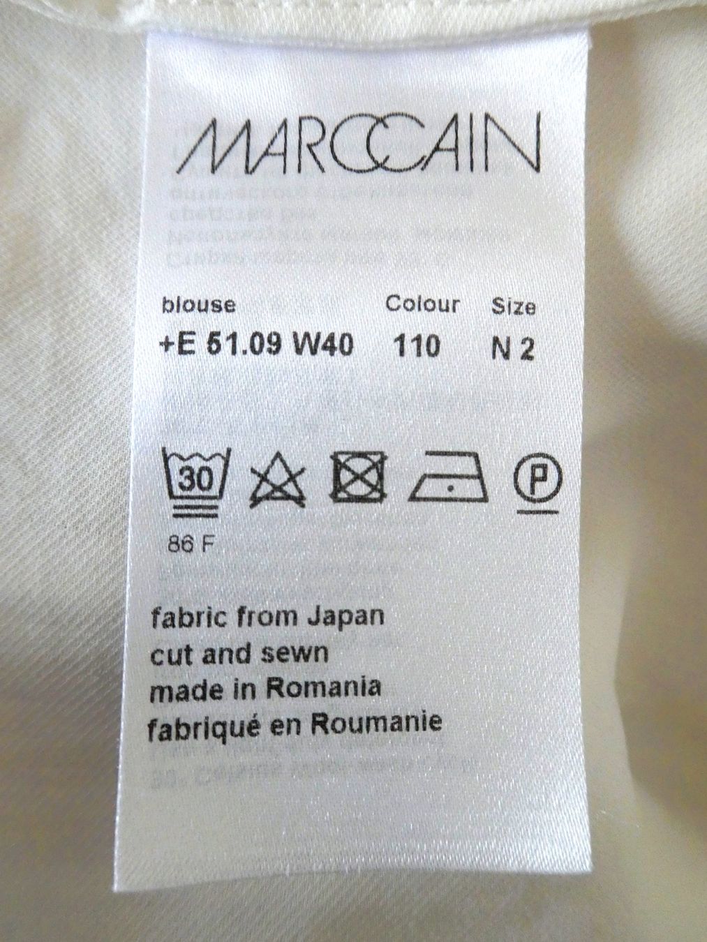 Marc Cain Blusen: MARCCAIN Bluse Shirt neuwertig, N2/36 – Neu (gemäss Beschreibung) aus Berneck von chouchou1415 3