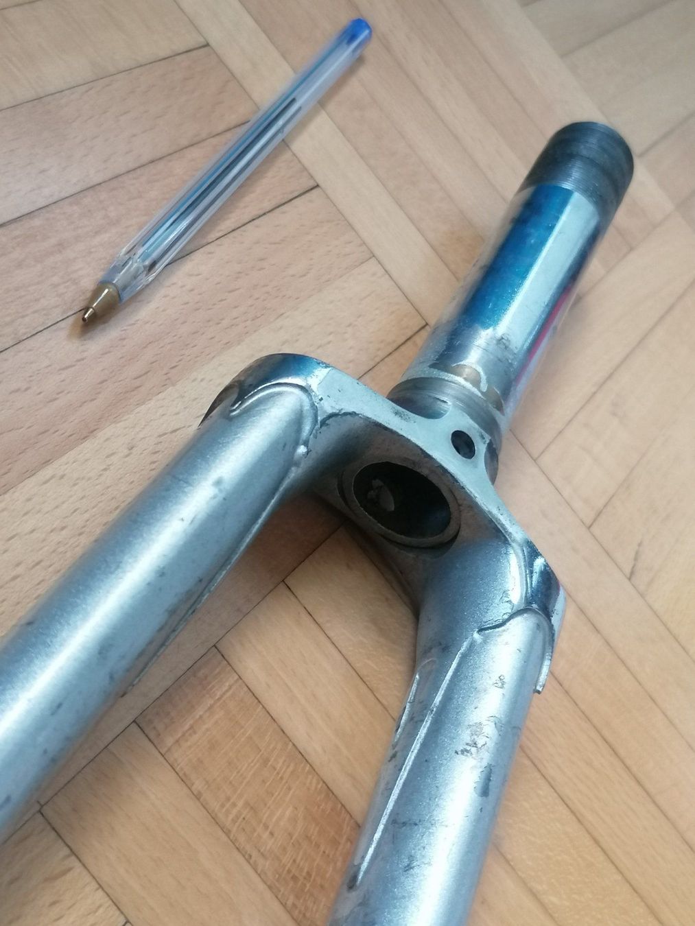 Ersatzteile: 28" Gabel - 12cm pivot fouche – Gebraucht aus Lausanne von Frankenstein 2