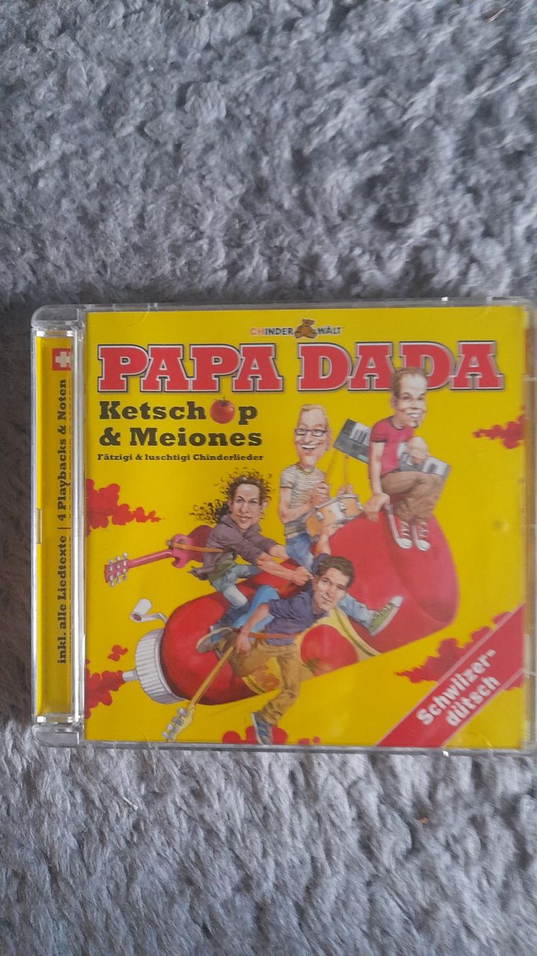 CD: PAPA DADA       KETSCHOP & MEIONES      CD – Usato da Wetzikon ZH venduto da Ramones01