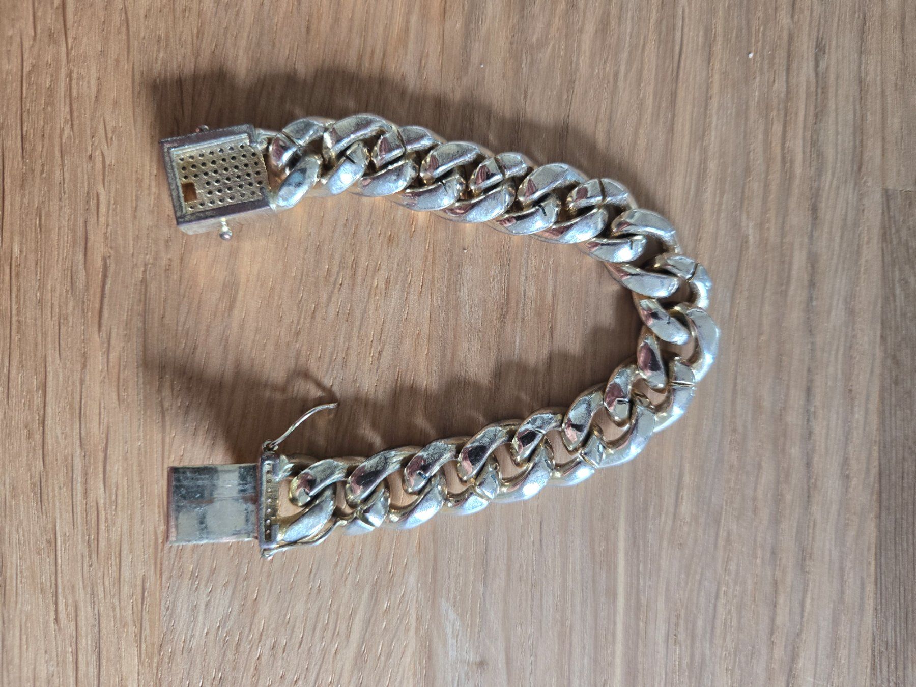 Bracciali & Braccialetti: Armband Gold Iced-out – Usato da Richterswil venduto da Giudi123 2