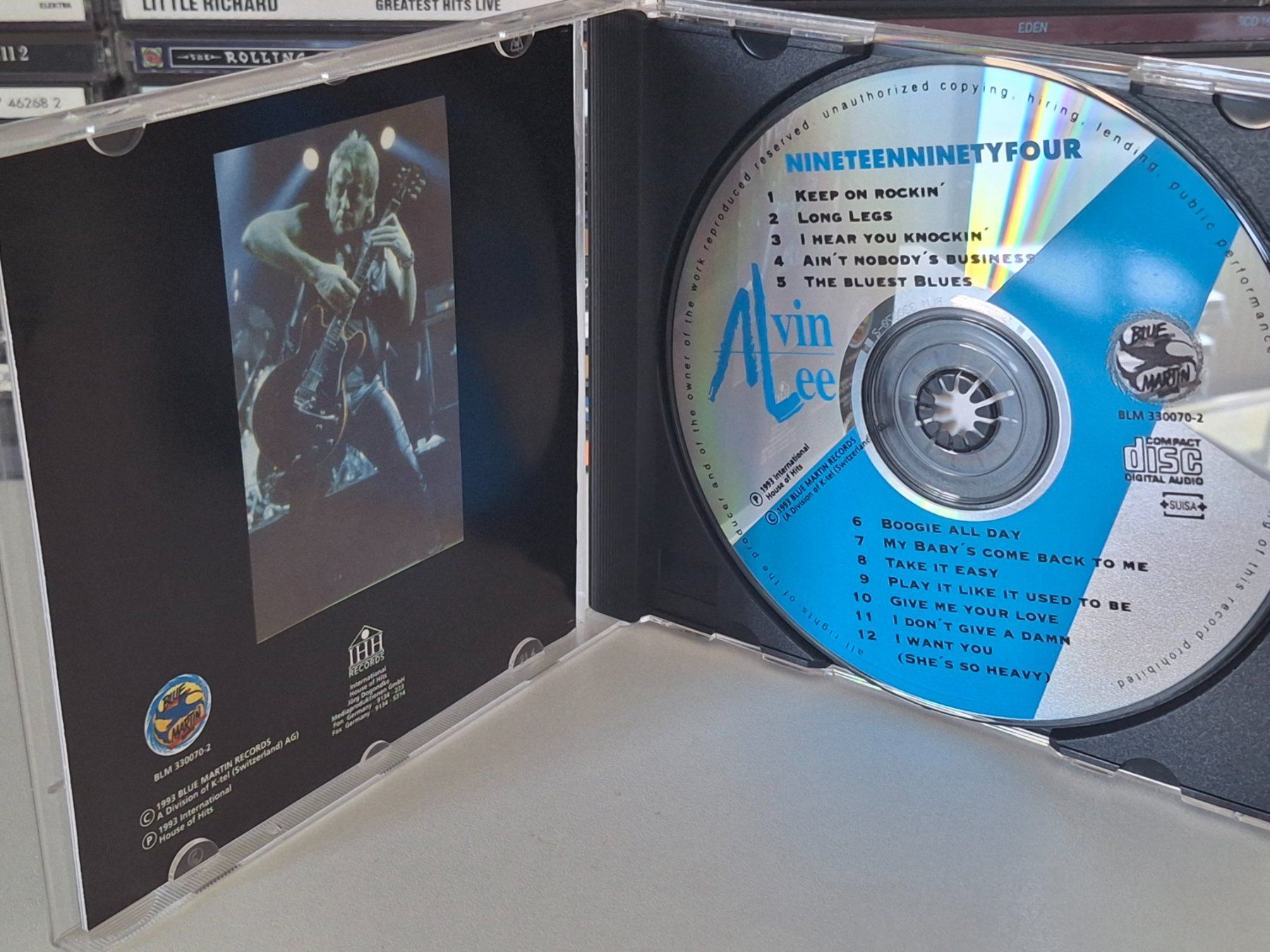 CDs: CD Alvin Lee - Nineteen Ninety Four – D'occasion à Aarberg par Jackup1 2