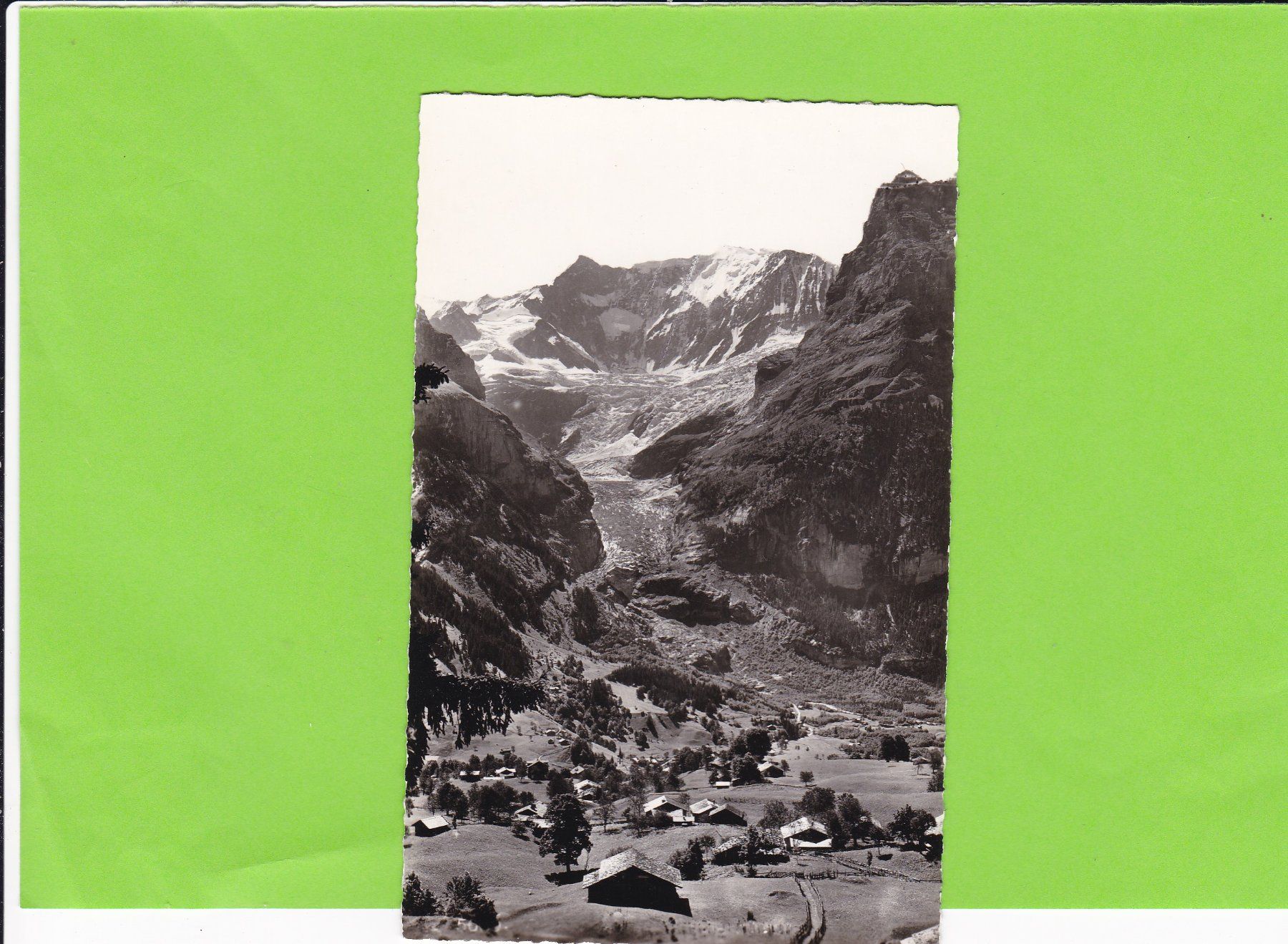 Cartoline postali: Grindelwald und Fiescherhörner – Usato da St. Peterzell venduto da neckertal