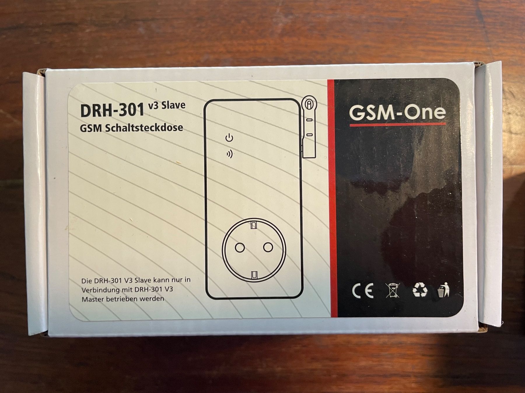 Interruttori: SMS Schalter von GSM-One DRH-301 Master und Slave – Usato da Bern venduto da Marcuse2004