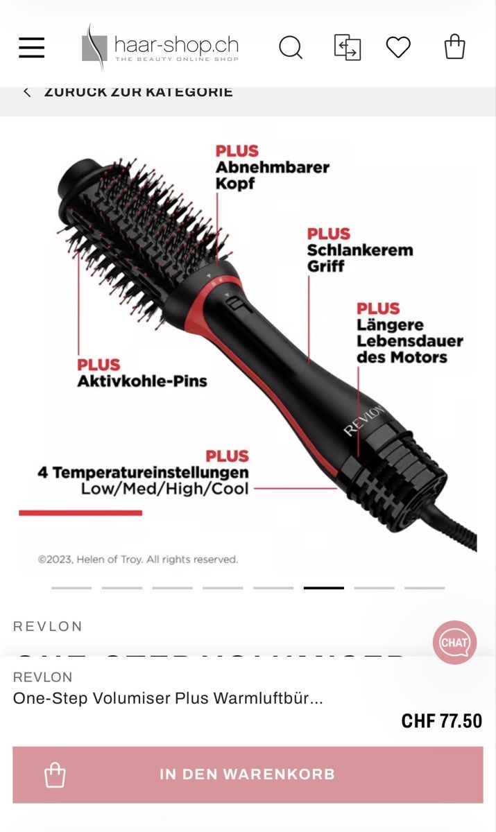 Revlon Asciugacapelli: Revlon One-Step Volumiser Plus Haartrockner – Nuovo (secondo la descrizione) da Füllinsdorf venduto da len_734 3