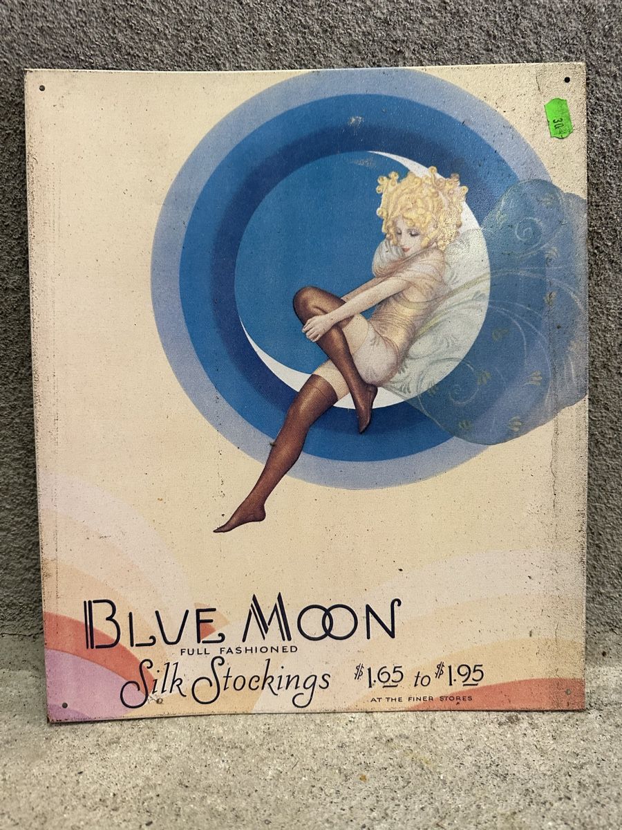 Ecriteaux: Blue moon pin up – D'occasion à Reinach AG par rares75