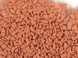HUGWA N Ziegel (Naturrot) - 1000 Stk.