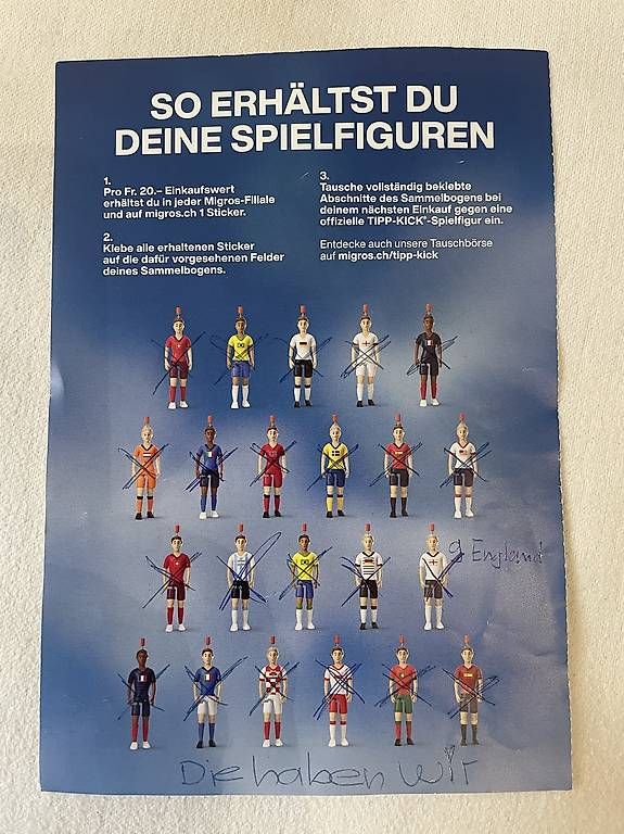 Jeux: Tipp-Kick Set Migros Edition – Neuf avec emballage d'origine à Birsfelden par unae 3
