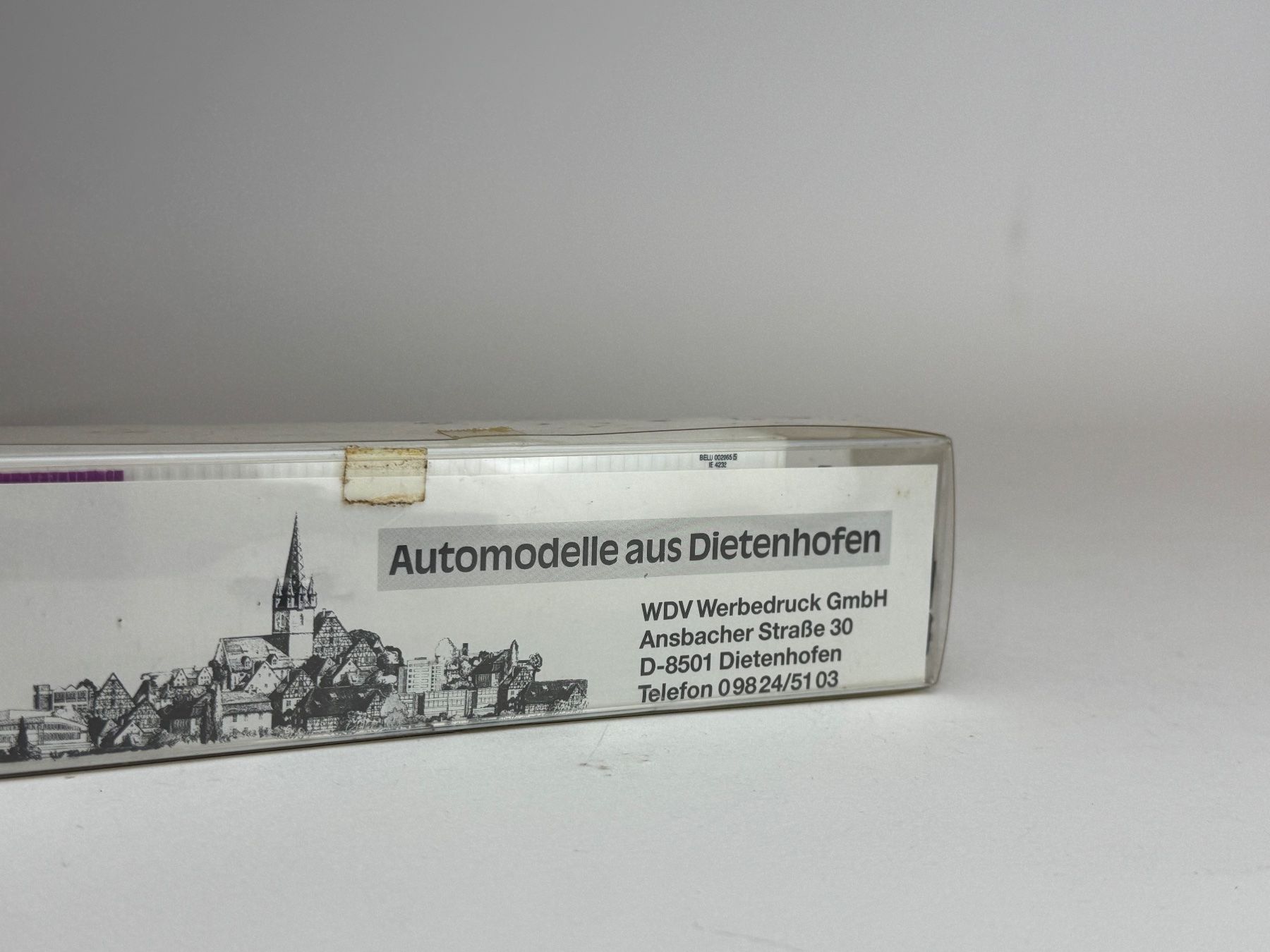 Herpa Modellini d'auto: HR- Herpa DAF Container Sattelzug Bell – Usato da Elm venduto da Wikmtz 2