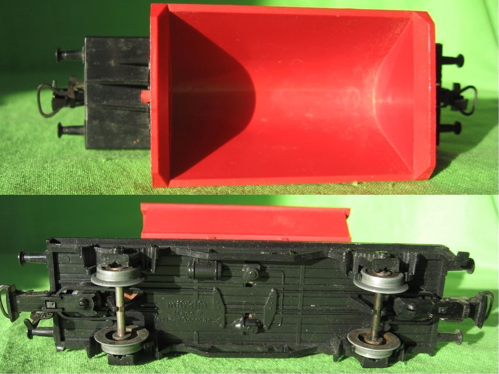 Modellini di ferrovie: Kipplorenwagen Märklin neue Generation – Usato da Winterthur venduto da Ricardo211 2
