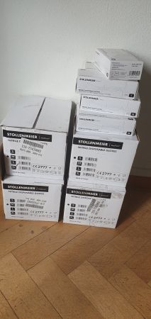 Diverse Nitril-Handschuhe verschiedene Grössen S, M, L, XL