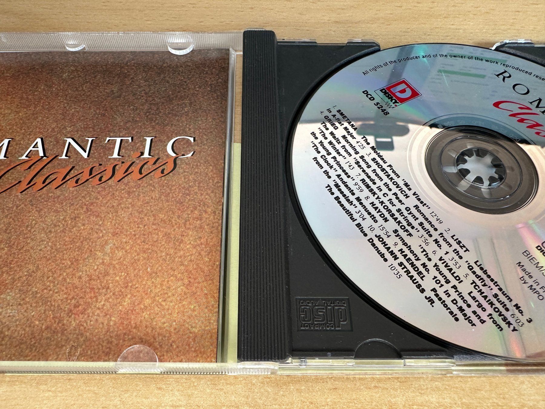 CD: Various – Romantic Classics 2 – Usato da Rikon im Tösstal venduto da Alpenmutz 2