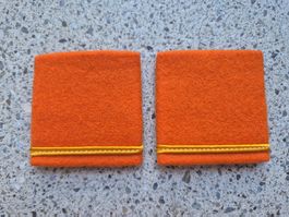  Gradabzeichen Patten Set Leutnant Territorialdienst