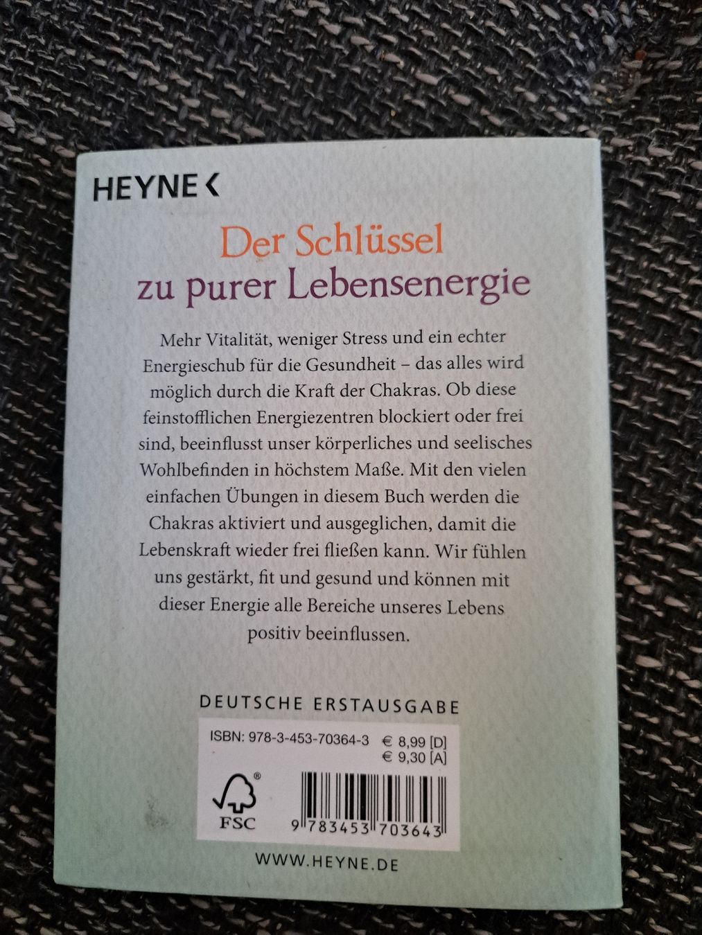 Libri: Das kleine Buch der Chakras – Nuovo (secondo la descrizione) da Luzern venduto da pumi24 1