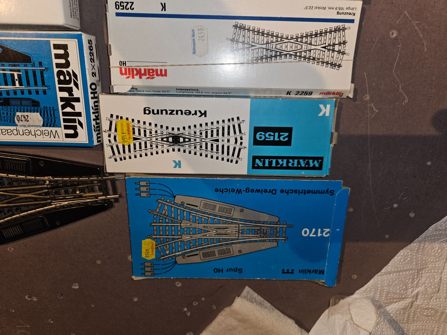 Märklin Modellini di ferrovie: Märklin K Gleise und Weichen  mit OVP – Usato da Bern venduto da lukas90pilze 1