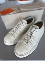Sneakers Santoni Leder weiss Grösse 37 neuwertiger Zustand