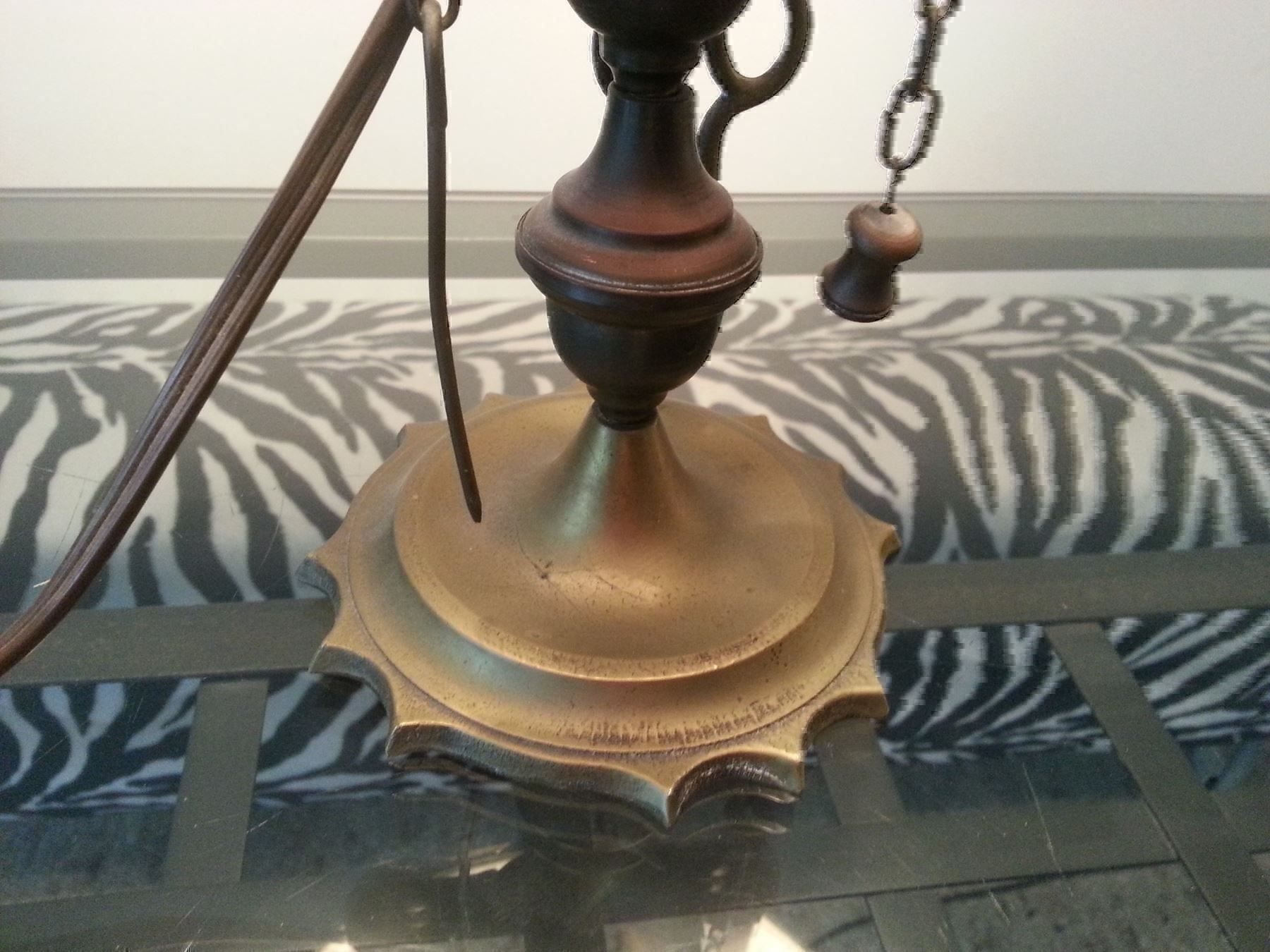 Lampade: Napoleon III Lampe, antik – Usato da Thalwil venduto da meinverkauf 2