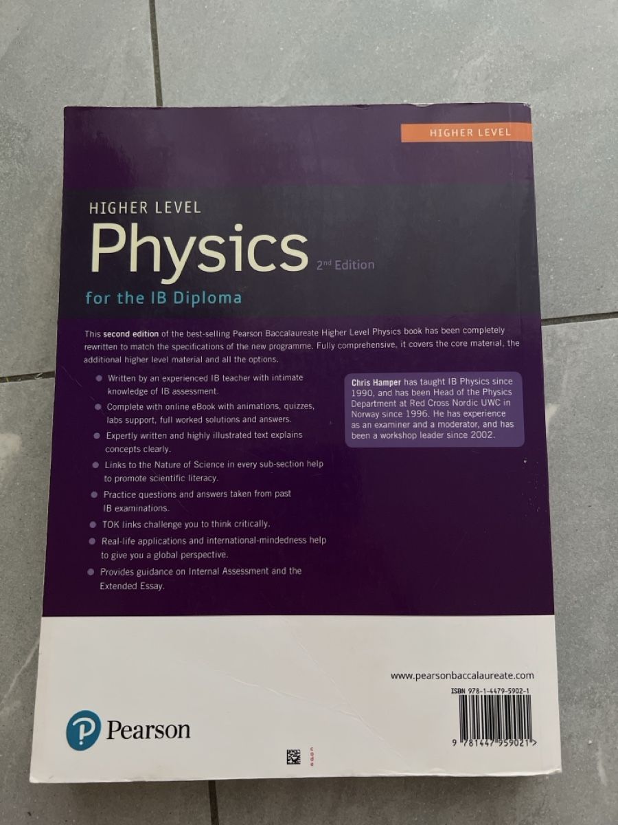 Bücher: Physics for the IB Diploma Higher Level 2nd Edition – Gebraucht aus Willisau von car_yxv2 4