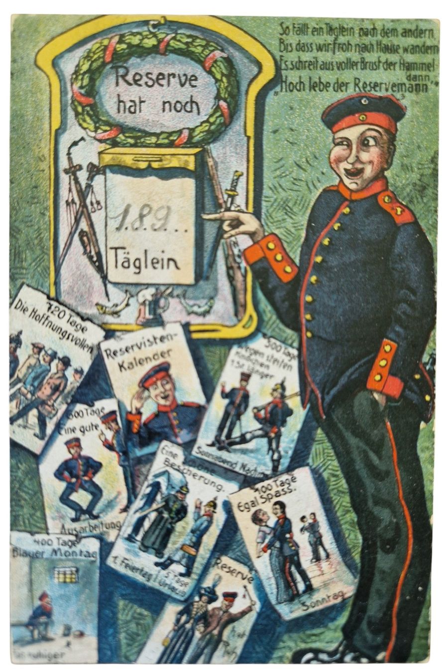 Cartoline postali: Ansichtskarte Reservistenkarte 1. Weltkrieg – Usato da Mörschwil venduto da aik_x8mc
