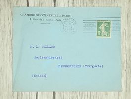 CL14 Enveloppe + Timbre France 1955