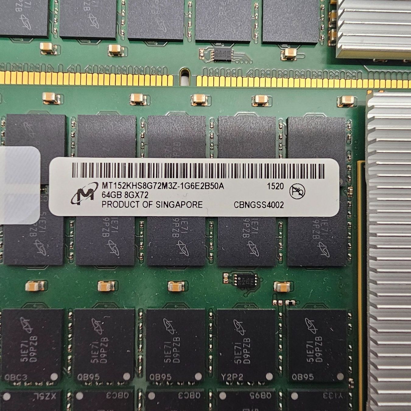 Memory / RAM: IBM Server Ram 64GB 8GX72 DDR3 – Gebraucht aus Niederdorf von LeptonAG 2