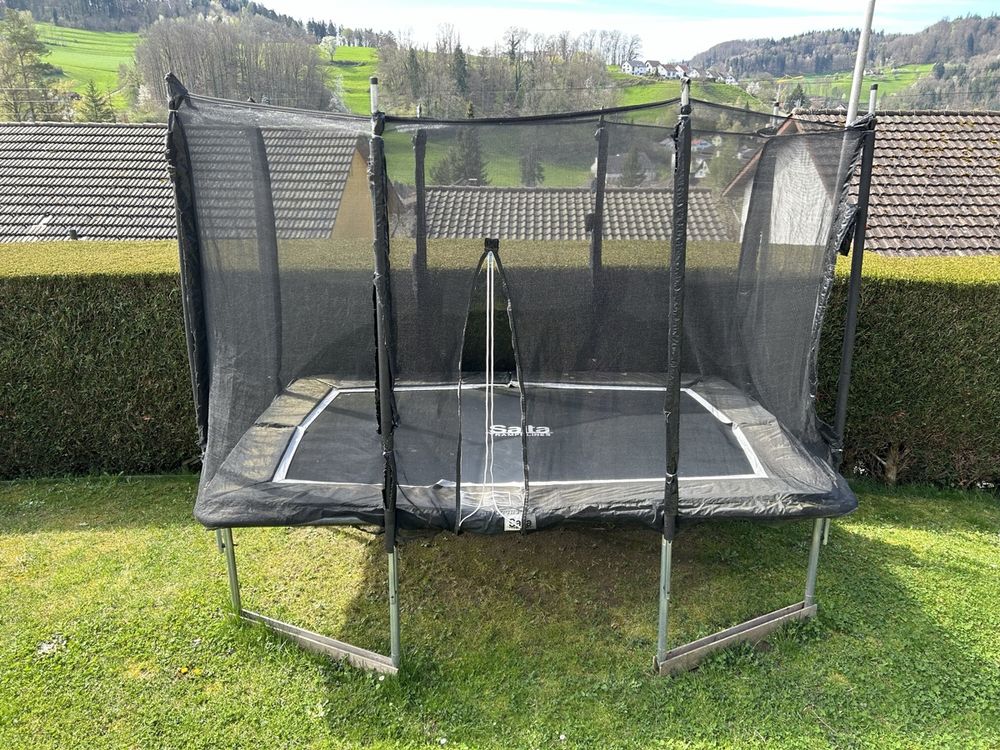 Große Rechteckige Tischdecke – 145x305 Cm, Polyester, Schwarz, Für Partys Drinnen & Draußen