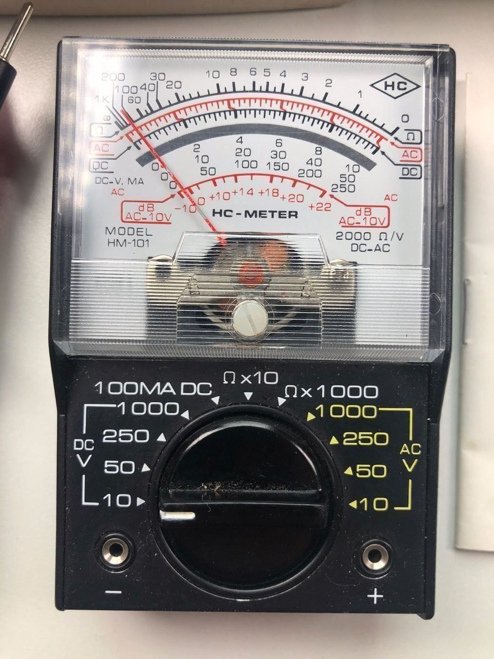 Misurare: Hung Chang Multimètre analogue Corée S. – Usato da Russin venduto da applenic
