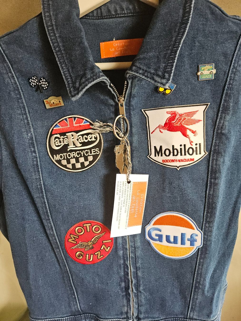 Tute: Combinaison jeans Pilote course automobile rallye – Nuovo e nell'imballaggio originale da Thônex venduto da lacomtessedesfees 2