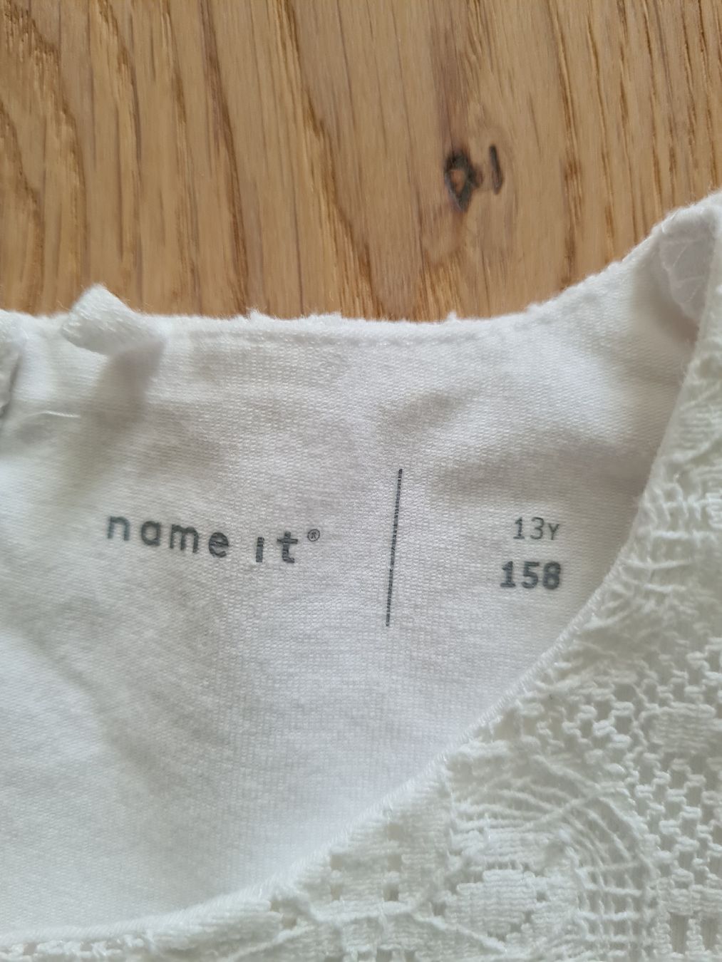 Name It Kleider & Röcke: Name it Mädchen Kleid weiss – Gebraucht aus Edlibach von Serieos 1