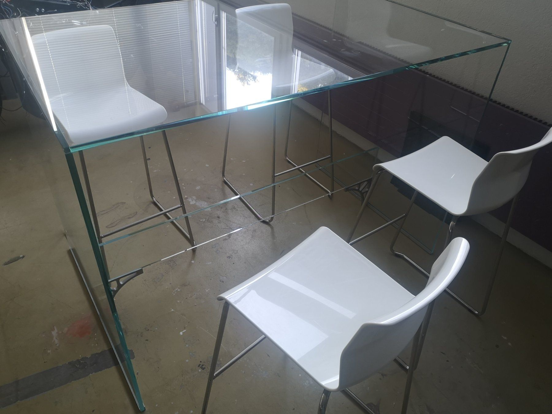 Tables: Table haute en verre – D'occasion à Noës par Rkpel 3
