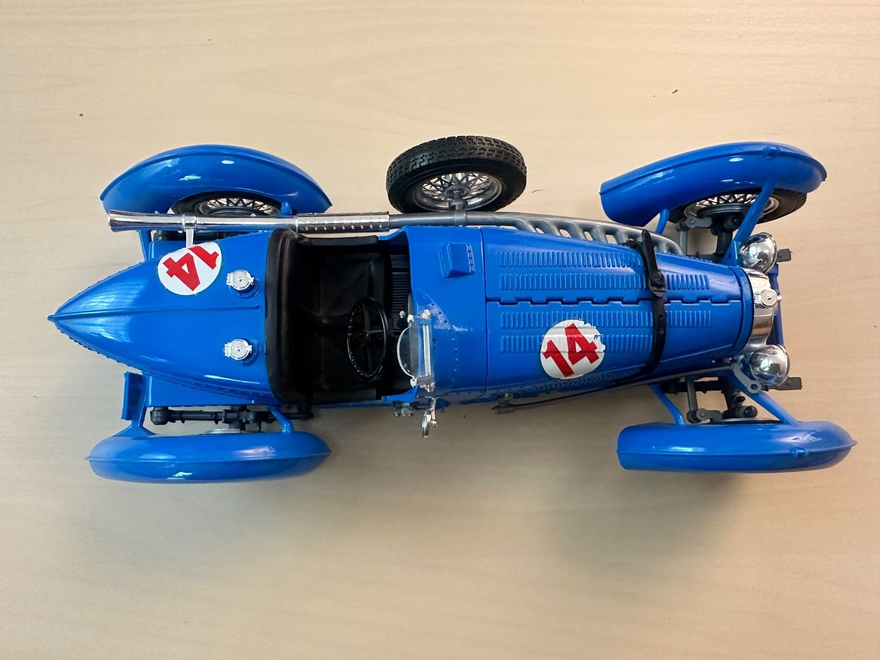 Bugatti Modellini d'auto: Bugatti Type "59" 1934, 1/18 – Usato da Bülach venduto da Jubet 1