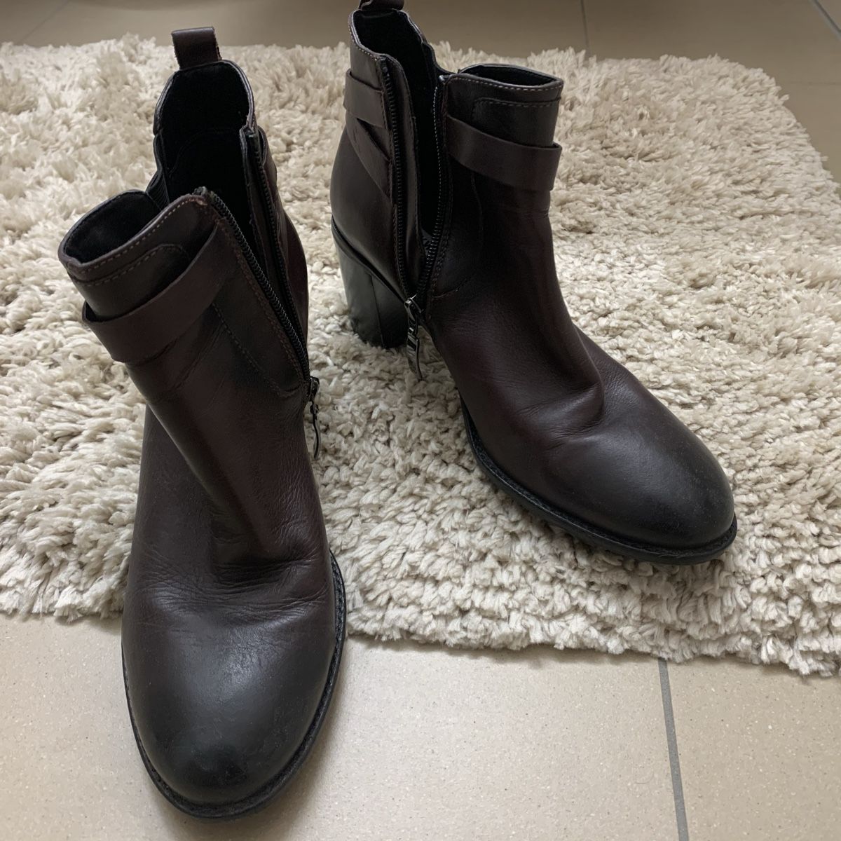 Gerry Weber Scarpe da donna: Stiefeletten dubkelbraun GERRY WEBER – Nuovo (secondo la descrizione) da Zollikofen venduto da Jamiroquai 1