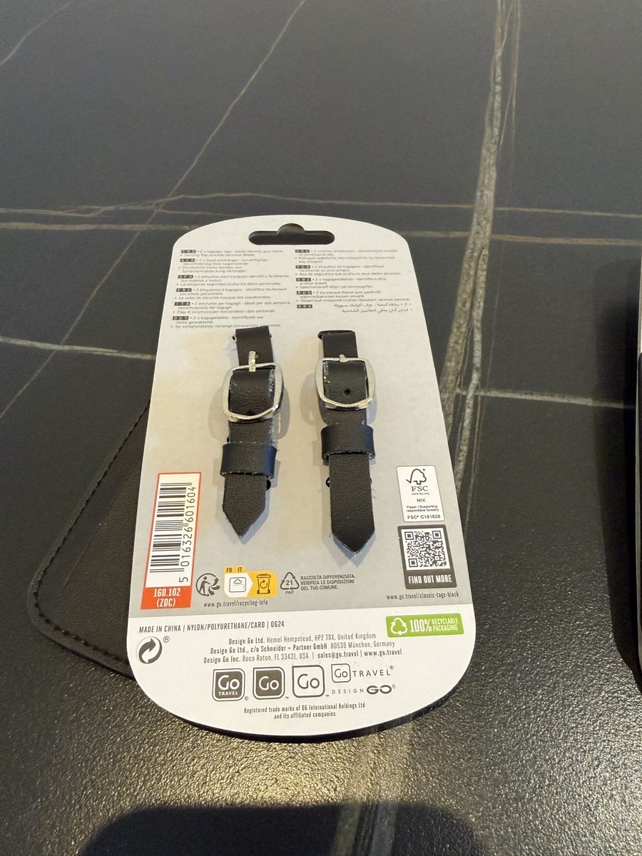 Anhänger: 4 Stück Gepäckanhänger – Neu und originalverpackt aus St. Gallen von Fuchsi25 1