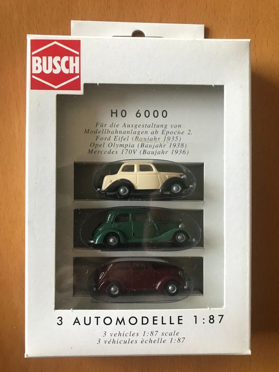 Busch 3er-Set Oldtimer Autos (Gebraucht) in Luzern für CHF 16 – mit ...