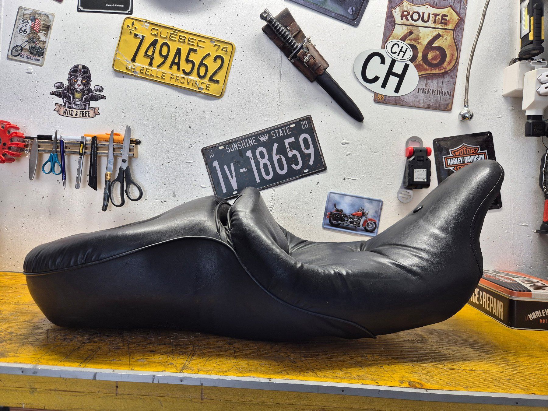 Tutti i ricambio per moto: Selle Harley Touring FLHR – Usato da Fully venduto da geje55 2
