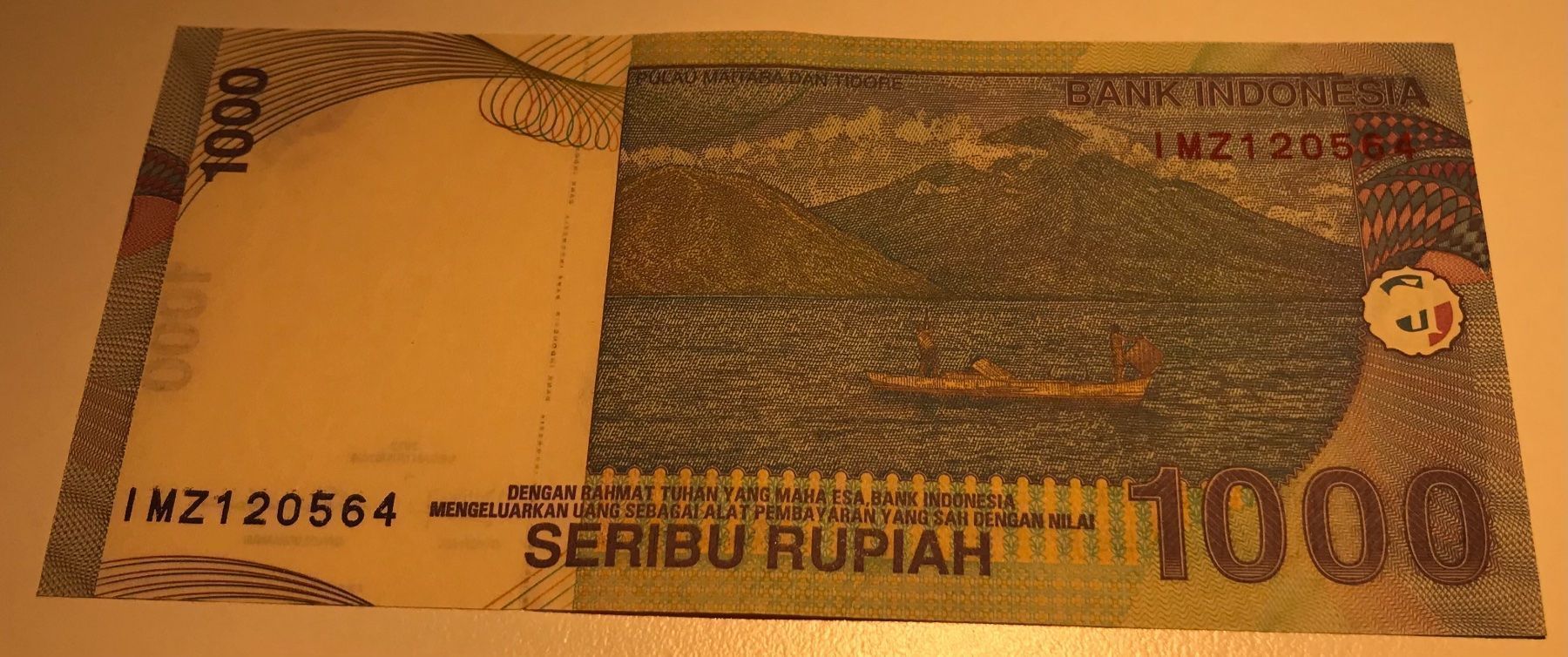 Banconote: Indonesien 1000 Rupiah 2013 XF – Nuovo (secondo la descrizione) da Algetshausen venduto da Carrhard 1