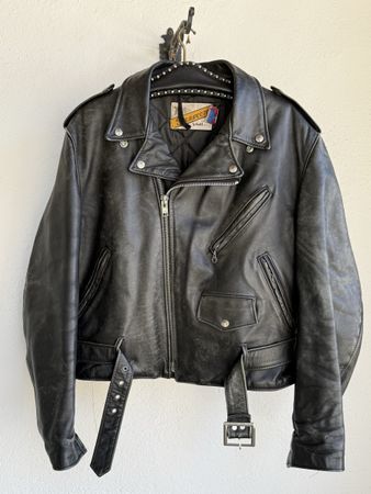 Vintage SCHOTT N.Y.C PERFECTO Lederjacke Grösse 44 