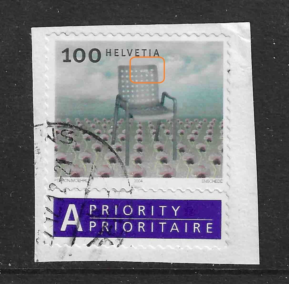 Tutti i francobolli: ZNr 1120.1.01 Brouillard devant la chaise – Usato da Lausanne venduto da Polo07 1
