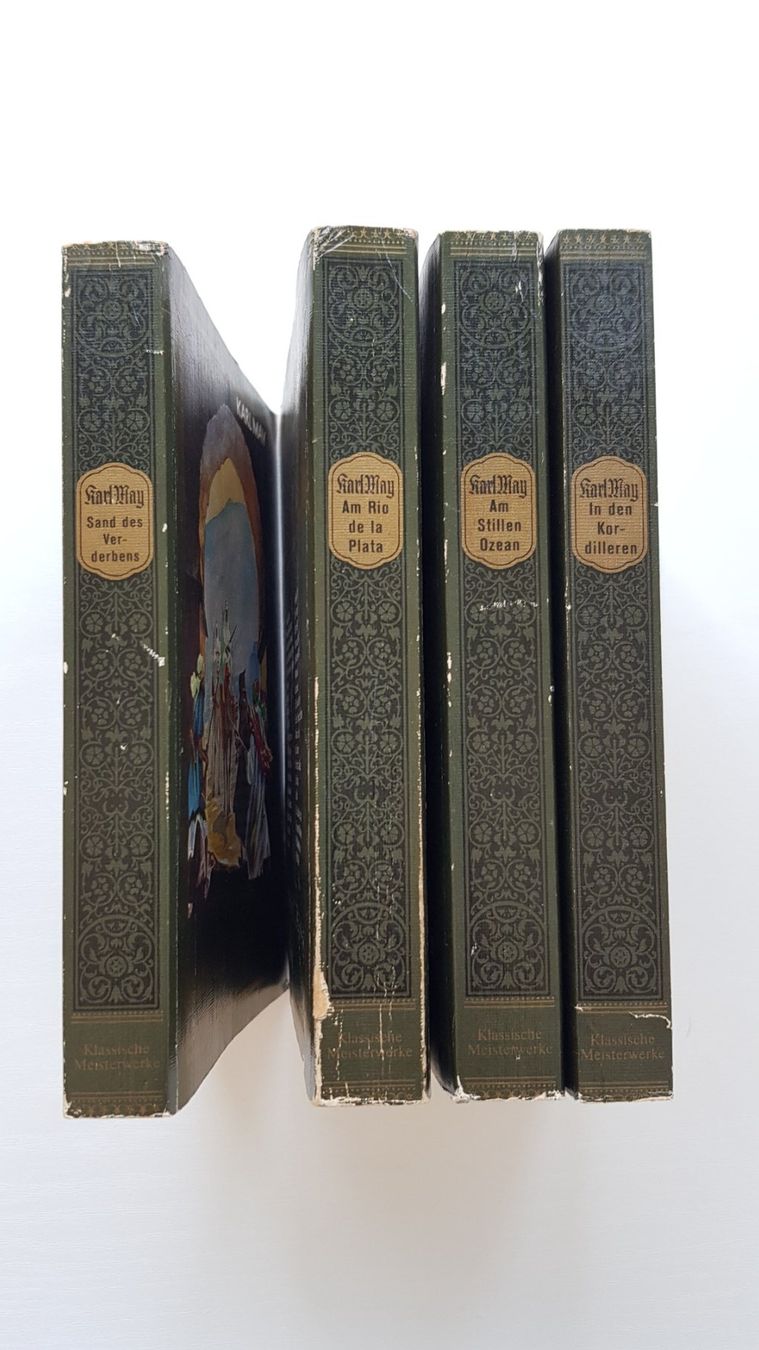 Libri: Karl May / 4 Taschenbücher – Usato da Malters venduto da page02 1