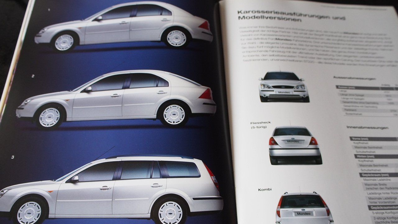 Ford Documenti: Ford Mondeo Prospekt 2003 – Usato da Zofingen venduto da sosalinos01 5