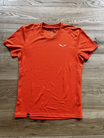 Salewa T-Shirt Herren Gr. S, neuwertig, Orange, Sommer Top!
