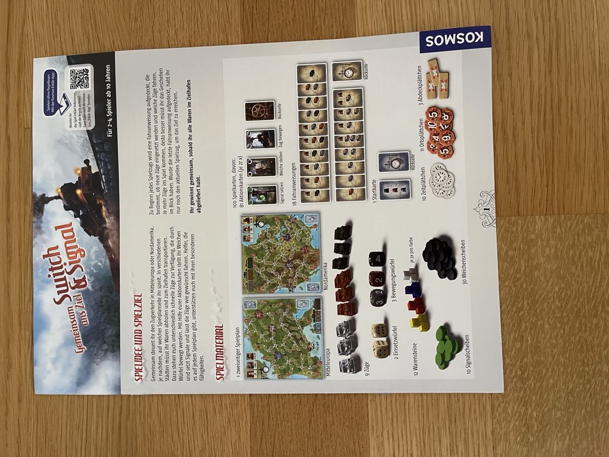 Kosmos Giochi: Switch&Signal KOSMOS Spiel – Nuovo (secondo la descrizione) da Münchenstein venduto da mugu20 1