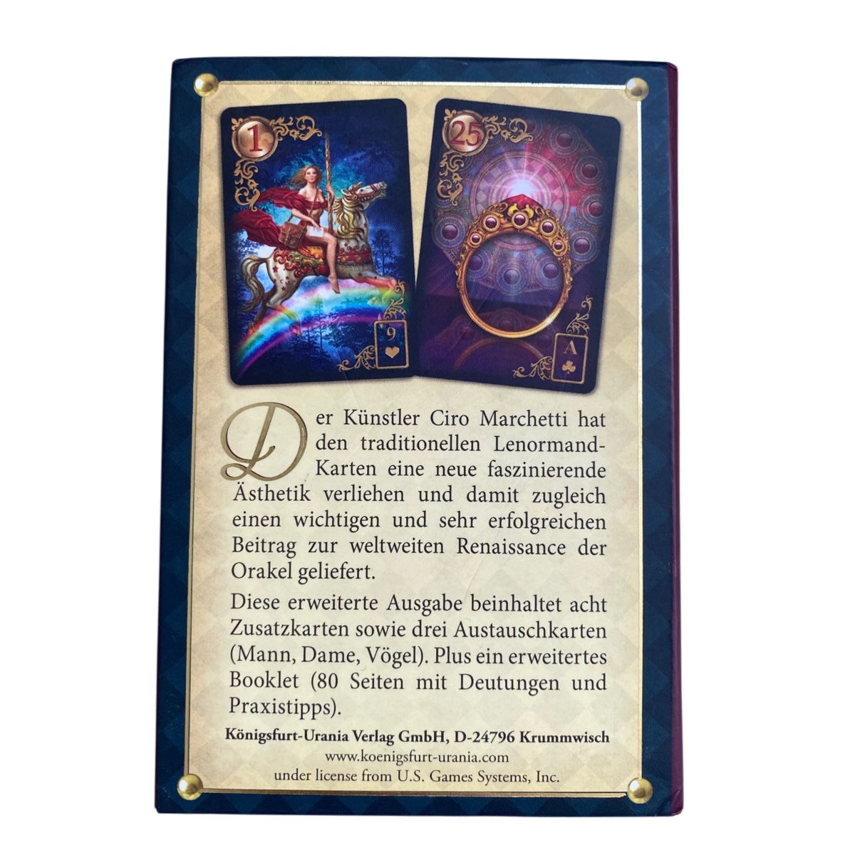 Jeux: Tarot Karten Set – Neuf (Voir description) à Bonstetten par zweitihand.shop 3