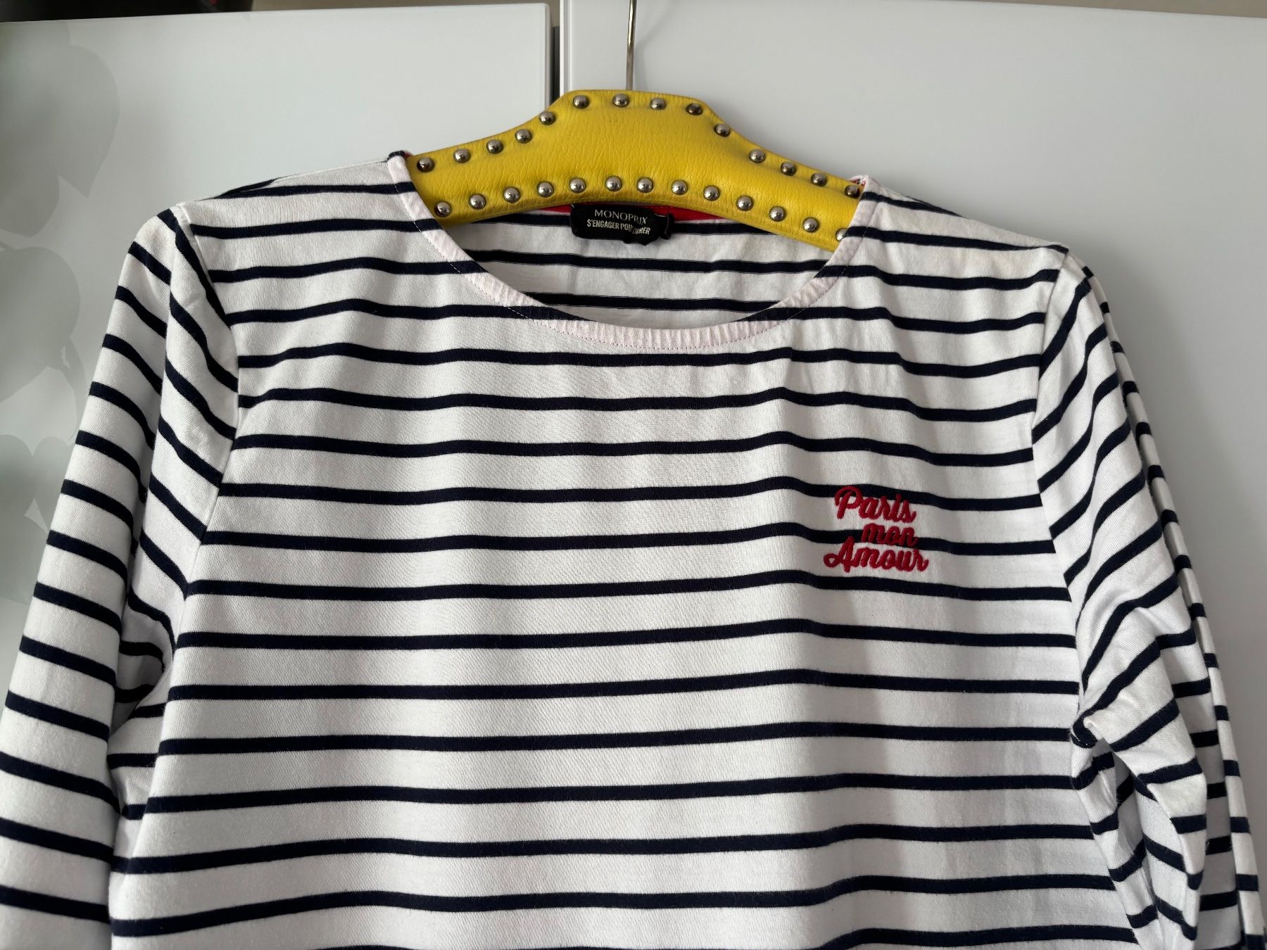 T-shirt: MONOPRIX gestreiftes Shirt Gr. L – Usato da Zürich venduto da missmodernage 1