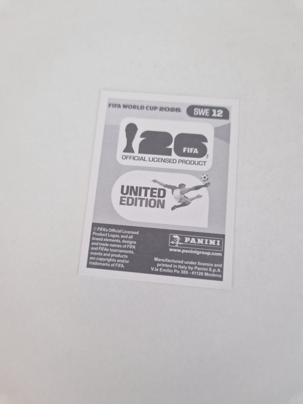 Panini Carte collezionabili: Panini Sticker SWE12 – Nuovo (secondo la descrizione) da Stüsslingen venduto da white_angel86 1