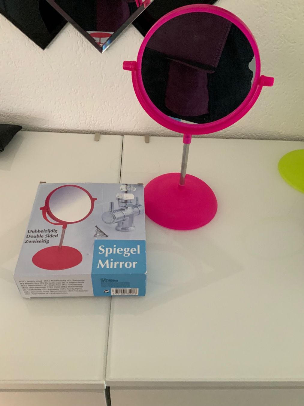 Specchi: Pinker Schminkspiegel, doppelseitig, neu Top! – Nuovo (secondo la descrizione) da Würenlos venduto da ursle67