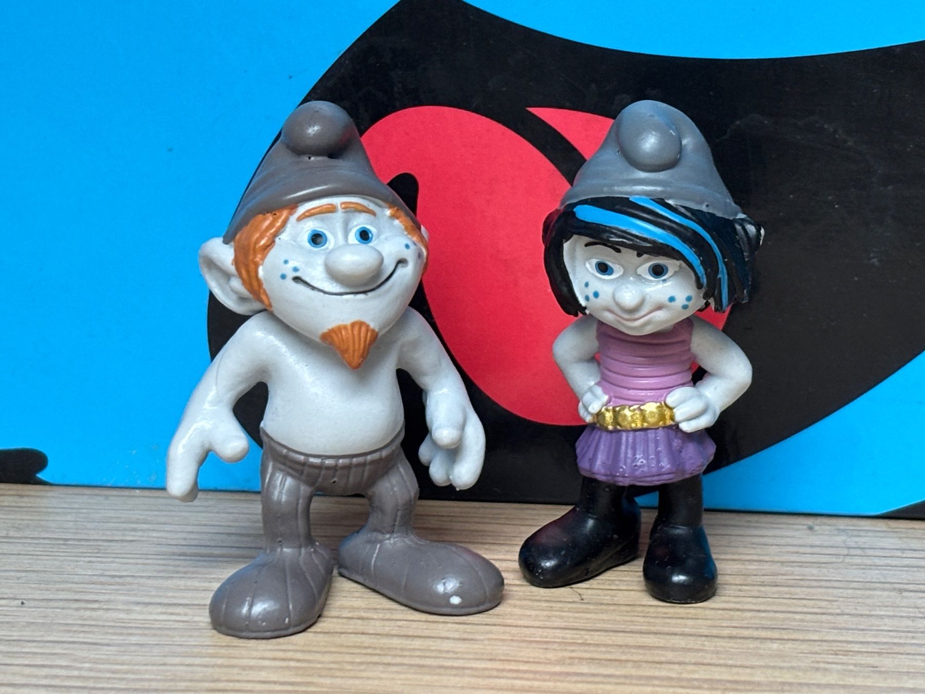 Schleich Figuren: Schlümpfe, Vexy und Hackus – Gebraucht aus Lyss von Duckszone